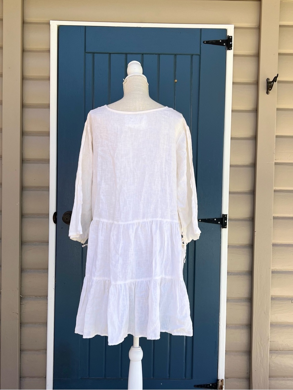 Vintage Diane's Country Corner 100% Linen with pockets Dress Women’s Size XXL - Picture 3 of 8